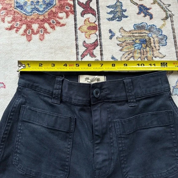 Madewell Navy Blue Emmett Pants - Picture 8 of 12